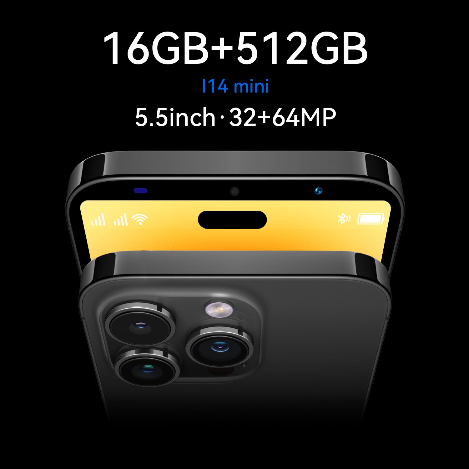 Original Phone14 Pro Max 16gb+512gb 6.7 Inch Full Display Android 10.0 Mobile Phone I14 Unlocked Cell Phone Smartphone
